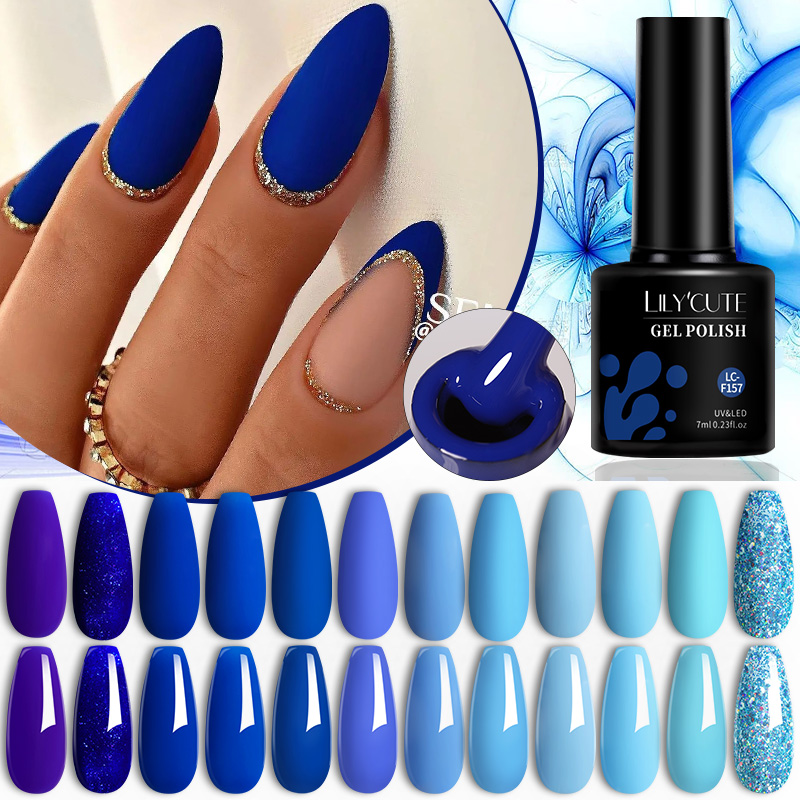 Resin Art Varnish - LILYCUTE 7ML Esmalte de uñas de