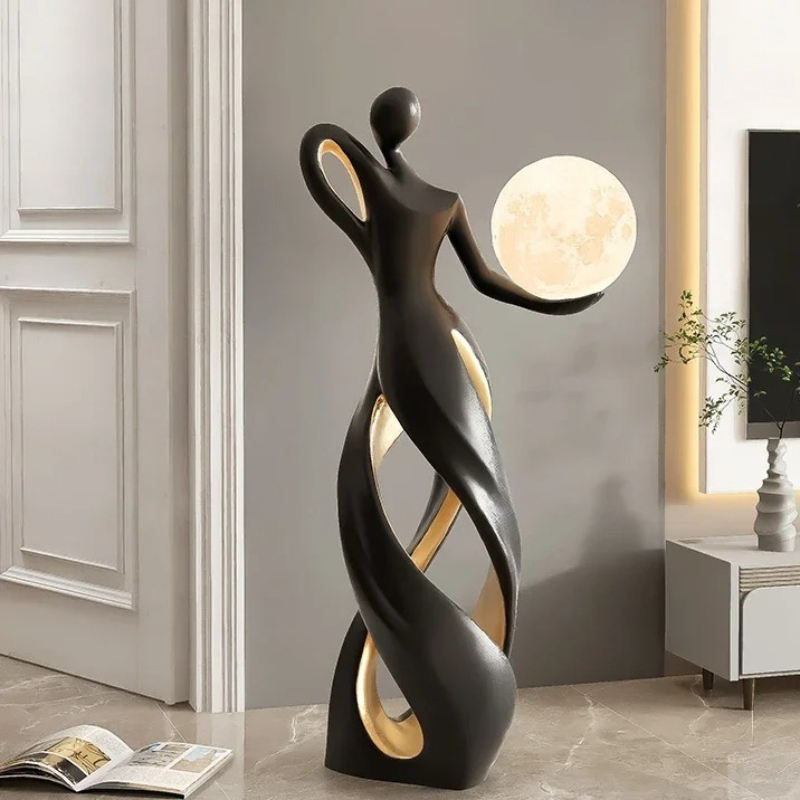 Resin Art Design For Wedding - Escultura Abstracta de Diseño de 28