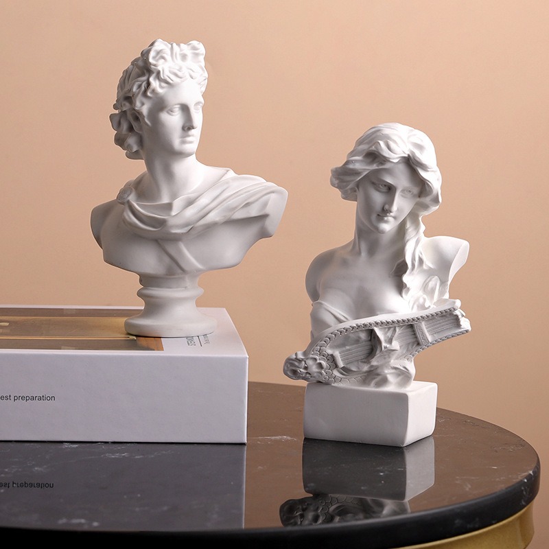 Resin Art Studio - Figuras de Resina de Personajes Griegos