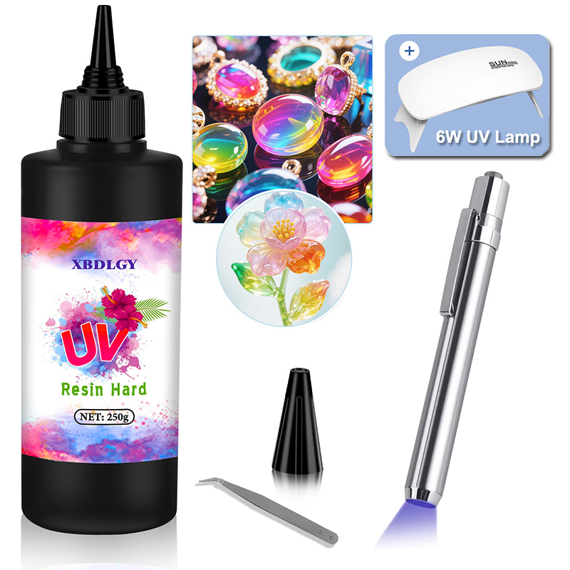 Resin Art Letters - Pegamento duro de resina UV de