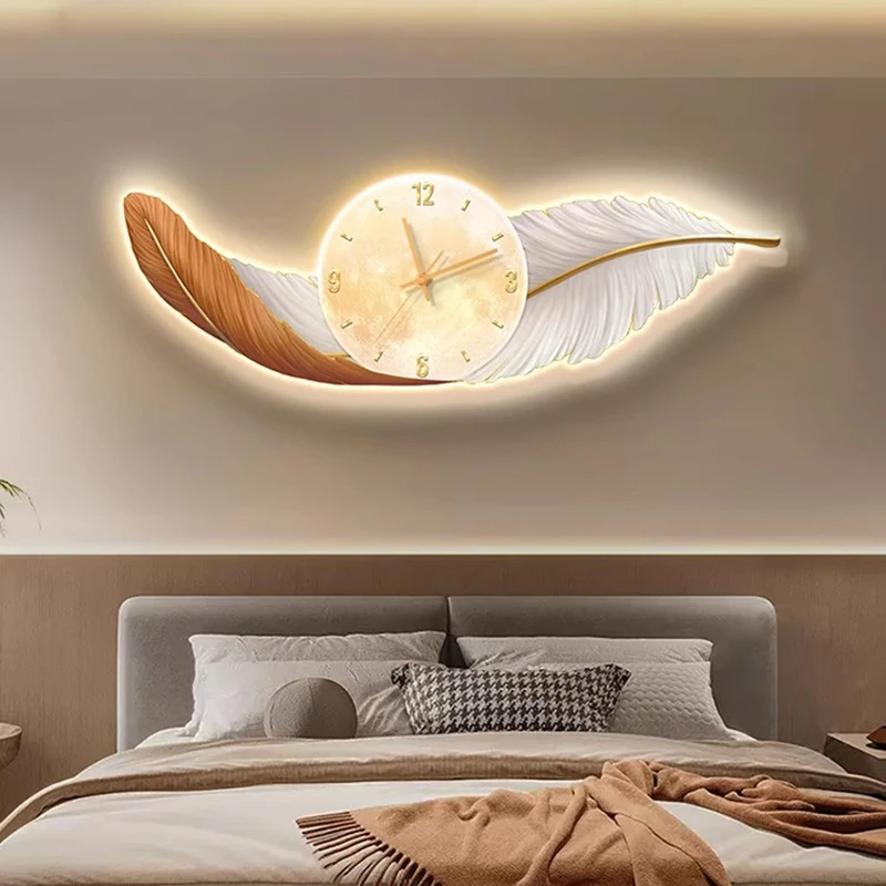 Resin Art Wall Clock - Relojes de pared minimalistas nórdicos, reloj