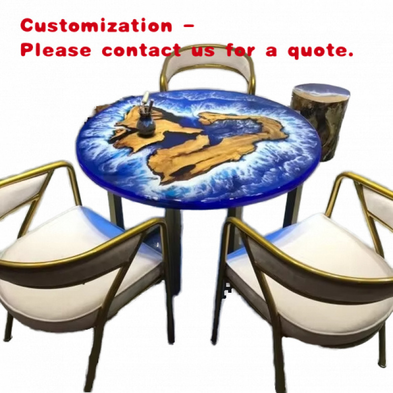 Resin Art Design For Wedding - Mesa de Comedor de Resina Epoxi