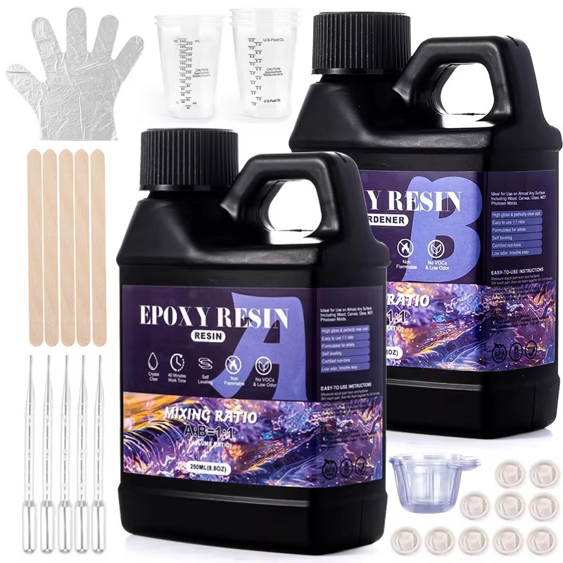 Resin Art Kit For Beginners - Kit de resina Epoxy 1:1 Easy