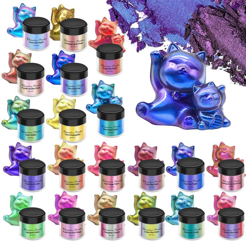 Pearl Powder Resin - Pigmento de resina Camaleón de espejo