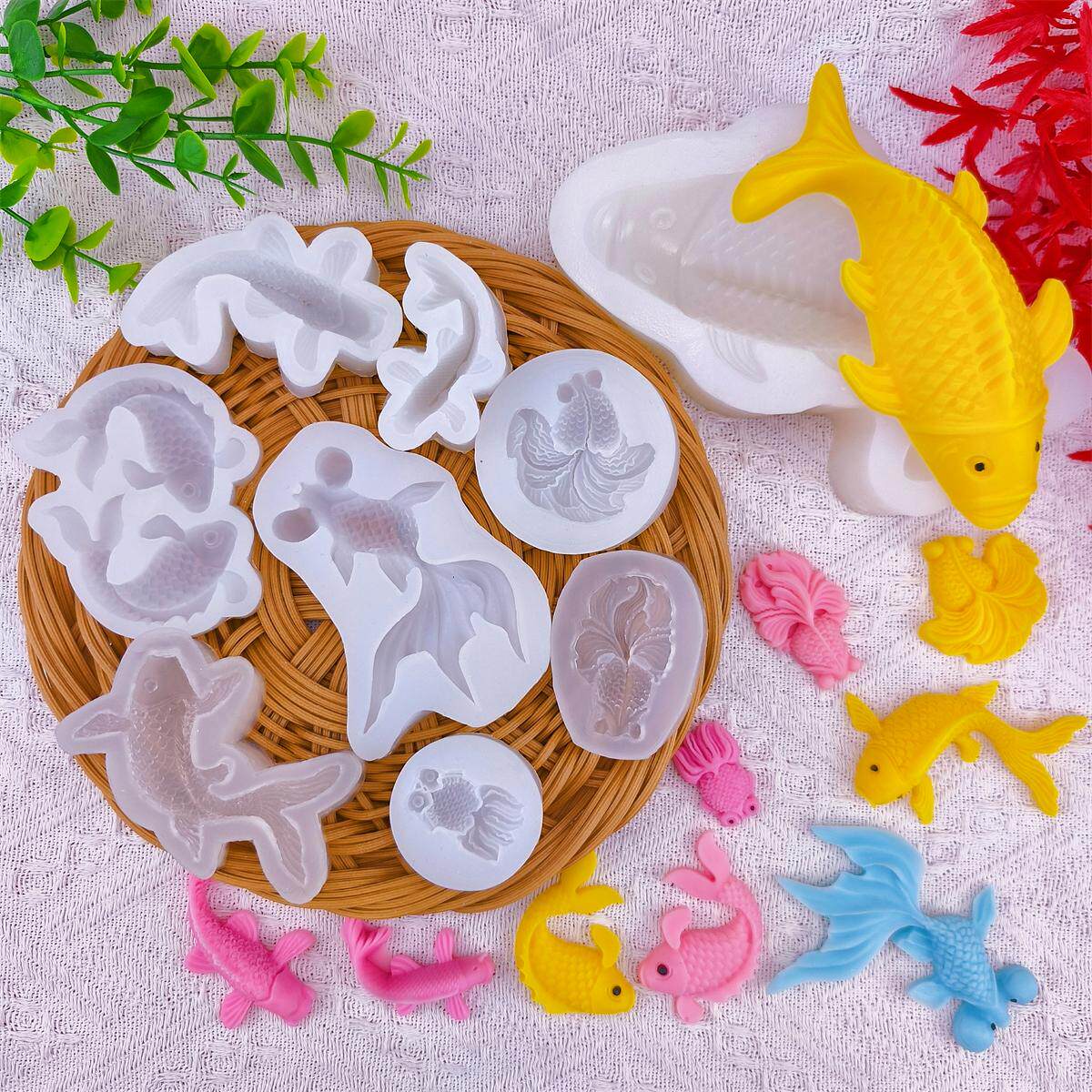 Resin Art Letters - Moldes de resina de silicona de