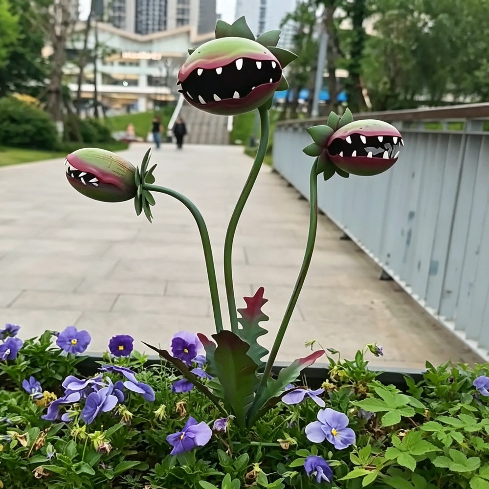 Resin Art Design - Estaca Decorativa de Jardín con Forma