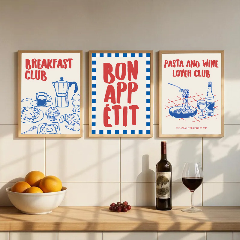 Resin Art Kitchen - Póster de Pared con Diseño de