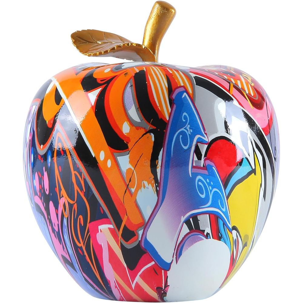 Resin Art Kitchen - Estatua abstracta de arte graffiti, figuras