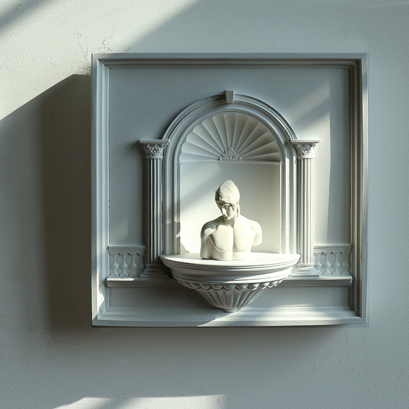 Resin Art Clock - ‌ Arte de pared vintage francés,