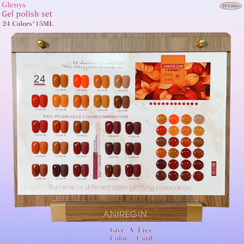 Resin Art Varnish - Esmalte de Uñas Vintage Marrón 24