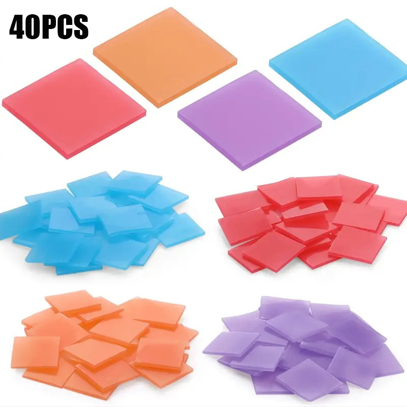 Resin Art Workshop - 40 Piezas de Cera para Pintura