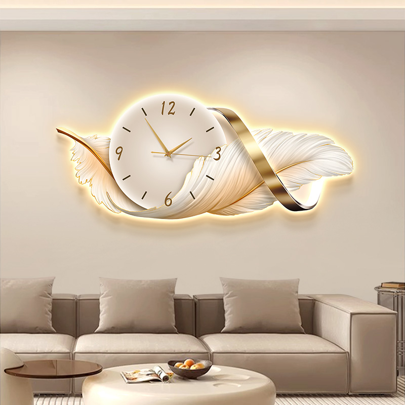Resin Art Wall Clock - Reloj artístico de Pared de Metal