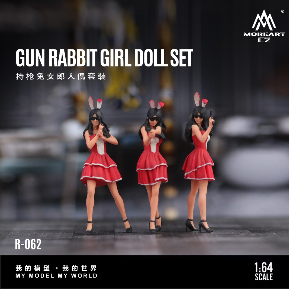 Resin Art Resin - Más arte 1:64 The Bunny Girl