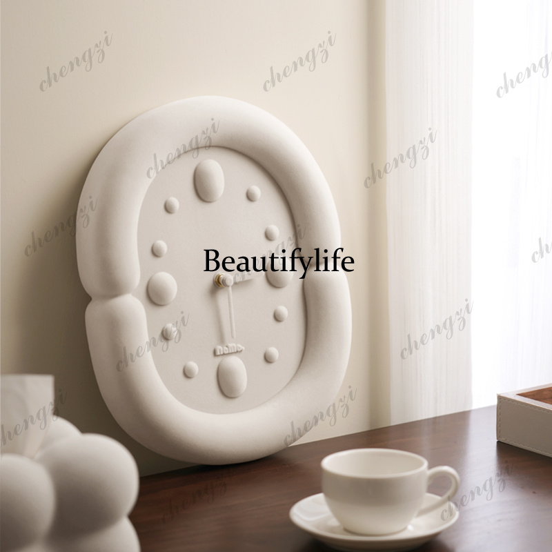 Resin Art Clock - Relojes de Pared Estéticos Silenciosos, Reloj