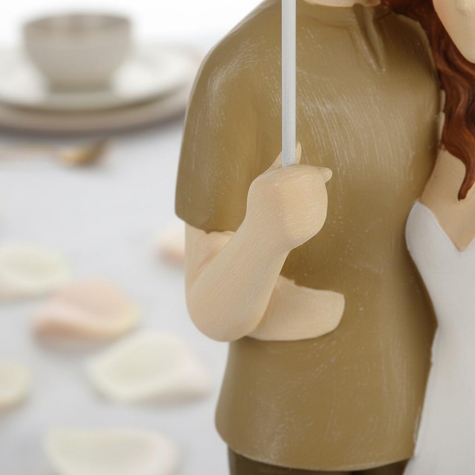 Resin Art Design For Wedding - Estatua de Resina de Pareja Bajo