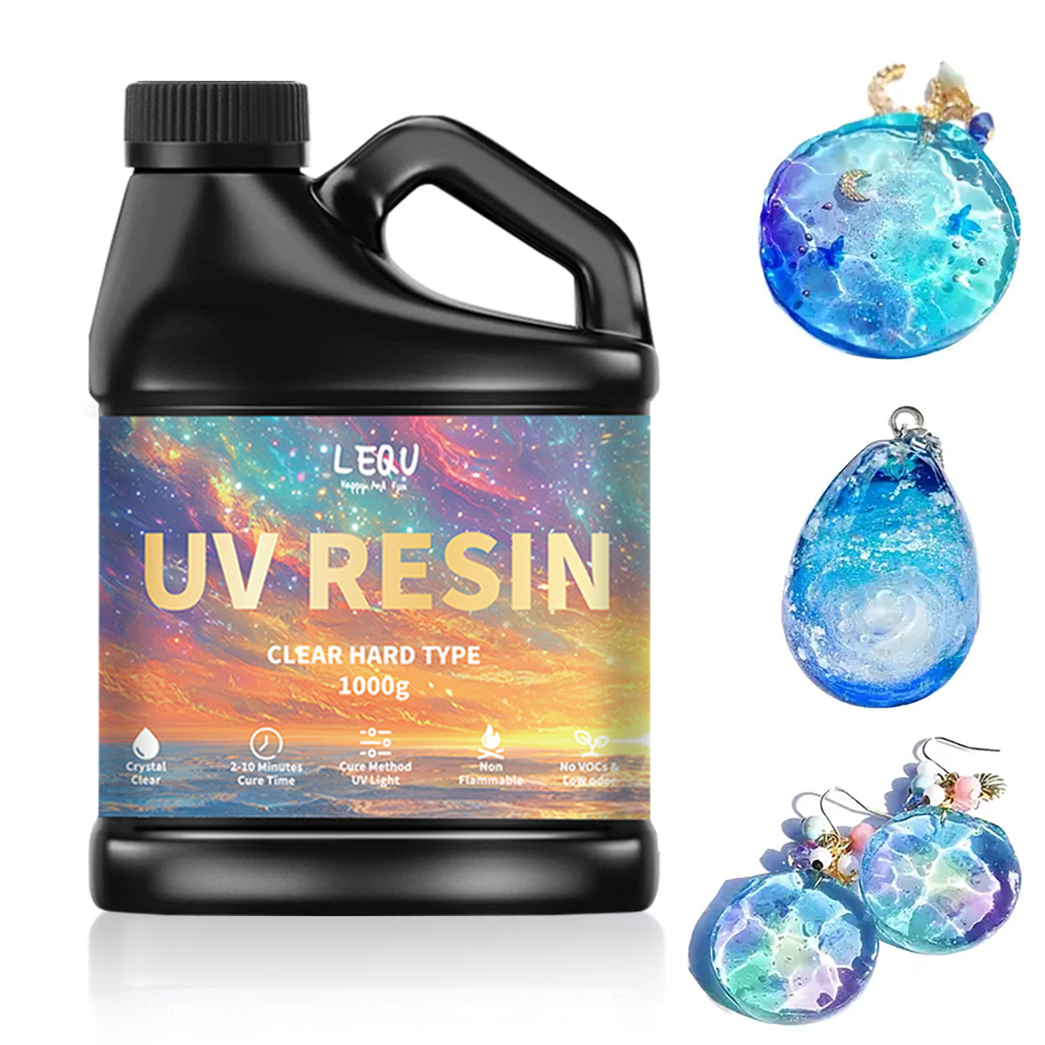 Resin Art Letters - Pegamento de resina epoxi UV, adhesivo
