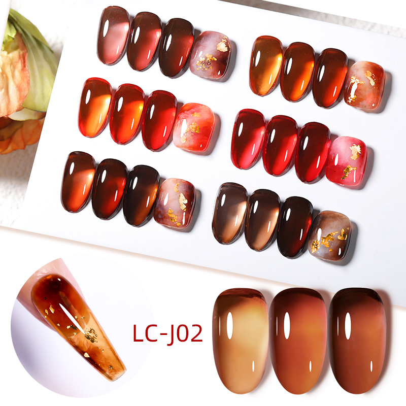 LILYCUTE 7ML gelatina ámbar es - Resin Art Varnish reseña y precio
