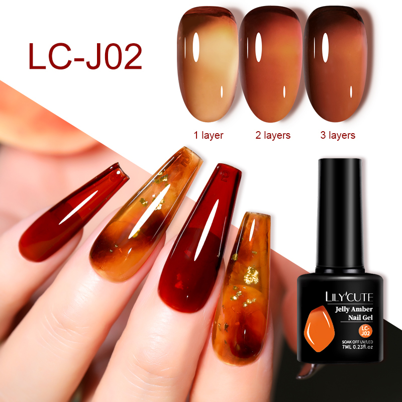 LILYCUTE 7ML gelatina ámbar es - Resin Art Varnish reseña y precio