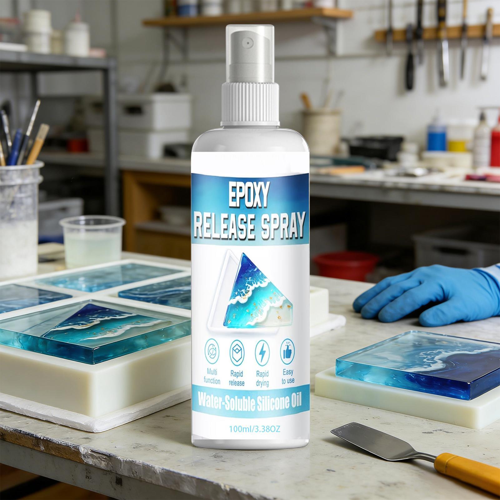 Spray Desmoldante de Silicona, - Resin Art Workshop reseña y precio