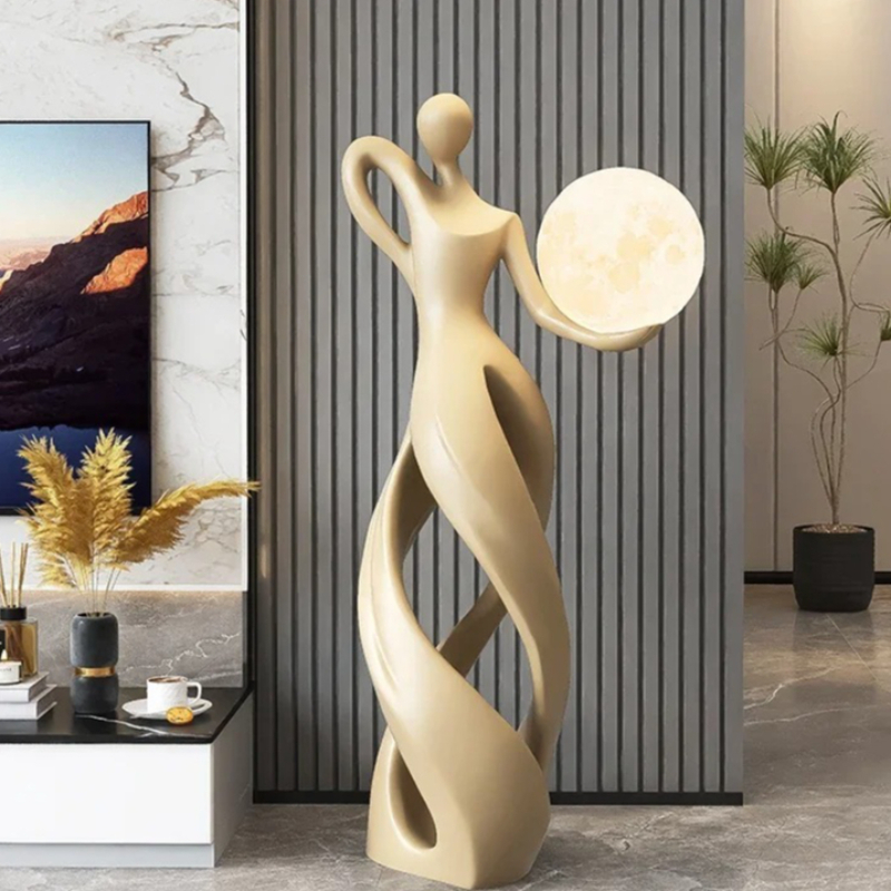 Escultura Abstracta de Diseño  - Resin Art Design For Wedding reseña y precio