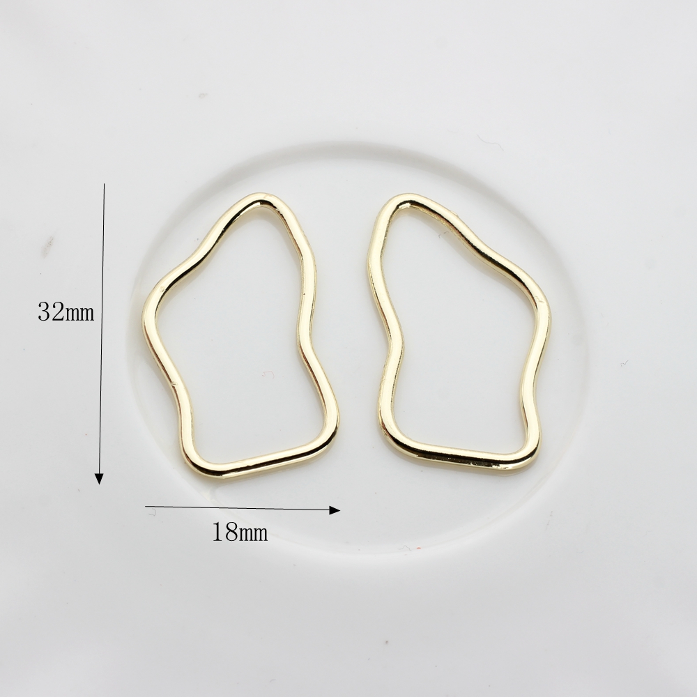 Anillo geométrico de aleación  - Bezels Pendant Resin reseña y precio