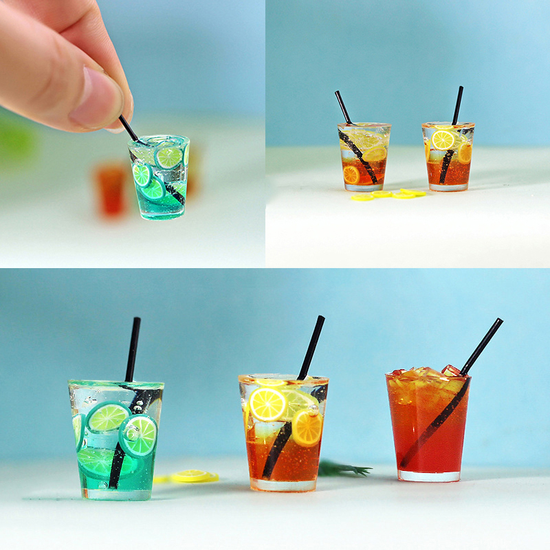 Tazas de té de limón/cerveza/t - Resin Art Kitchen reseña y precio