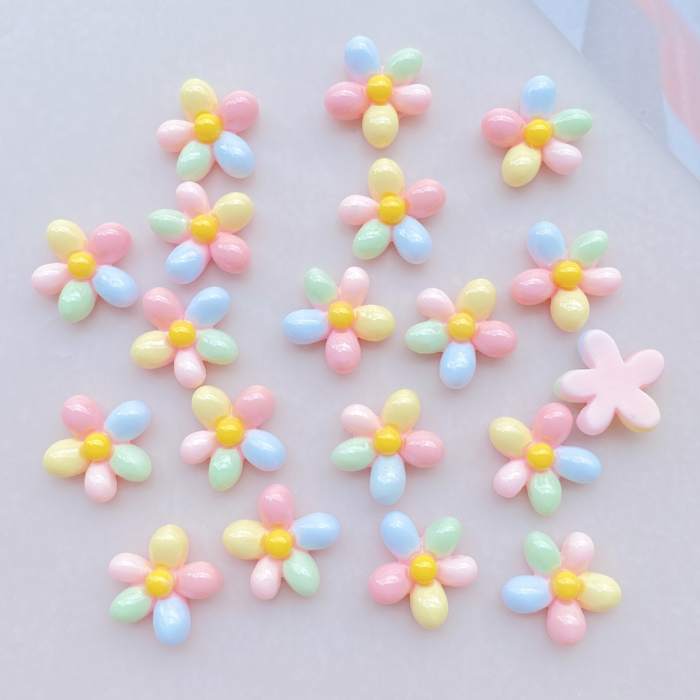 20 piezas Mini flores de color - Resin Art Design For Wedding reseña y precio