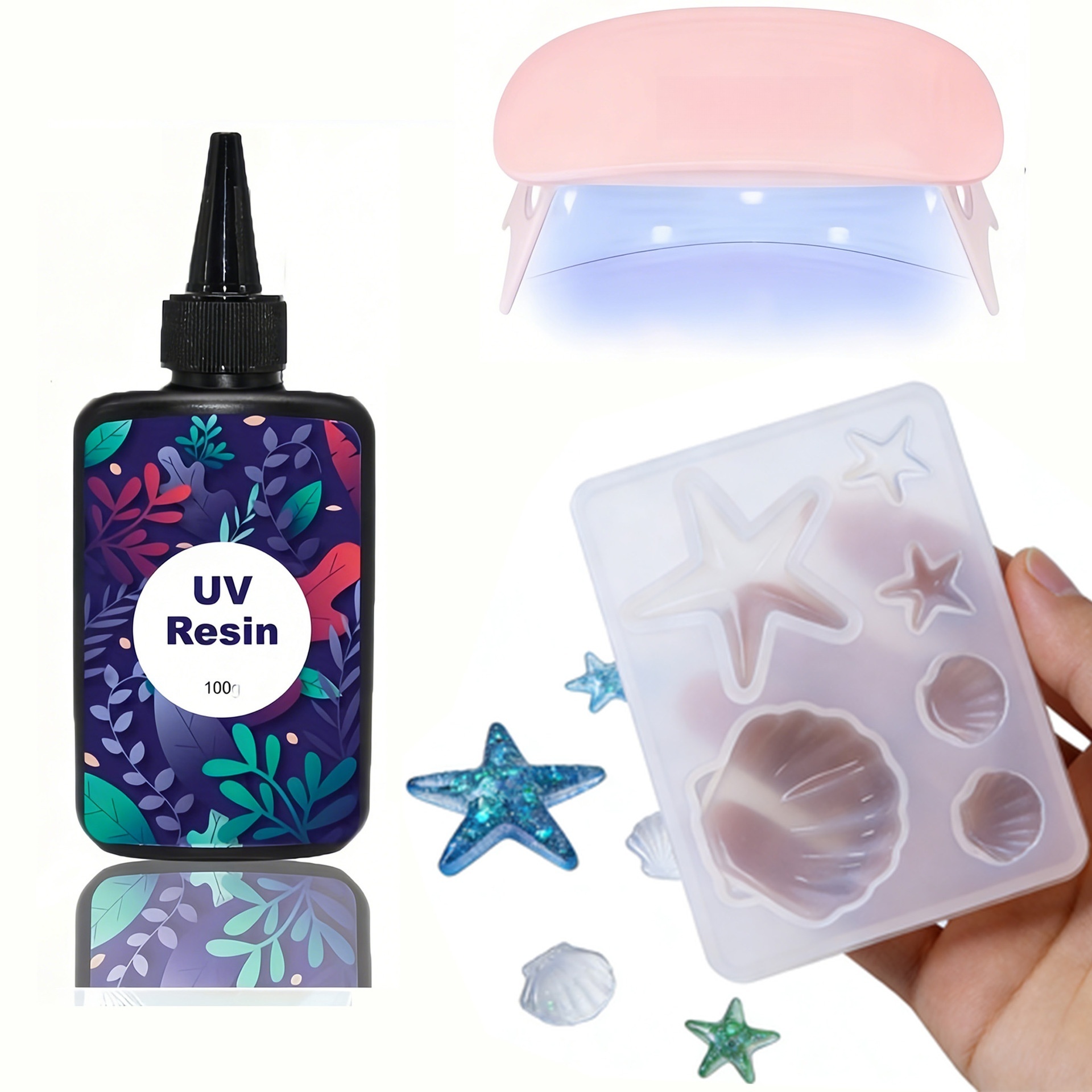 Molde de Silicona para Hacer J - Resin Art Letters reseña y precio