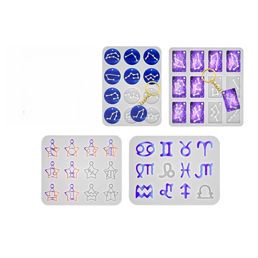 4 estilos de moldes de resina  - Resin Art Letters reseña y precio