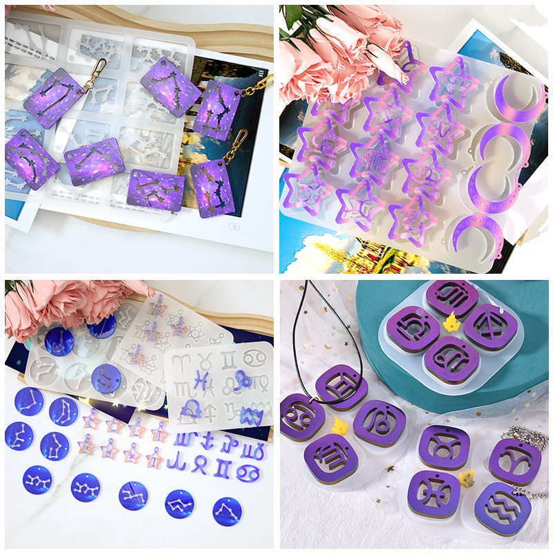 4 estilos de moldes de resina  - Resin Art Letters reseña y precio