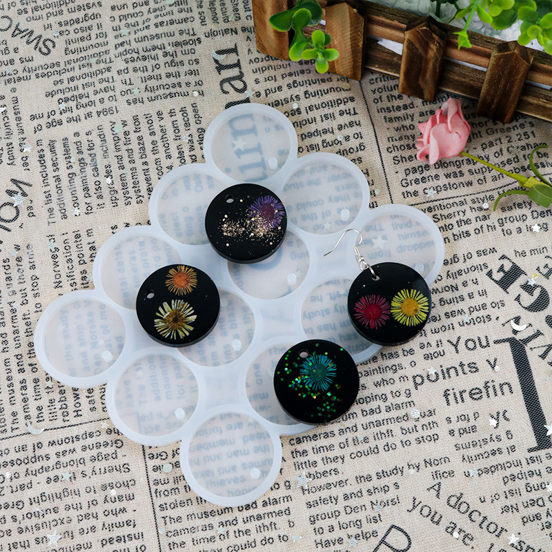 Molde de resina con colgantes  - Resin Art Letters reseña y precio