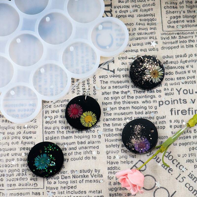 Molde de resina con colgantes  - Resin Art Letters reseña y precio
