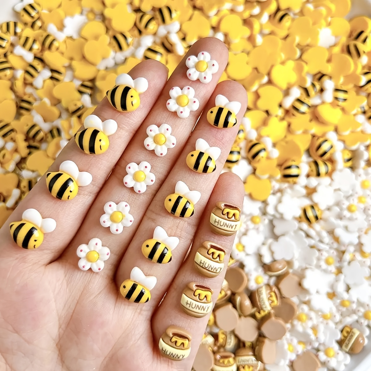 100 Piezas de Dijes de Resina  - Resin Art Workshop reseña y precio