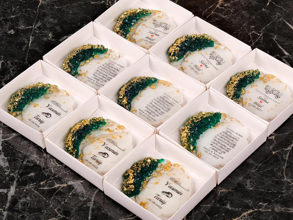 Favor de imán epoxi de boda pe - Resin Art Design For Wedding reseña y precio