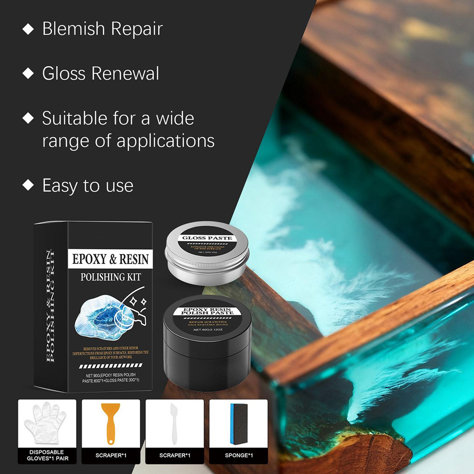 Kit de pulido epoxi, crema de  - Resin Art Kit For Beginners reseña y precio