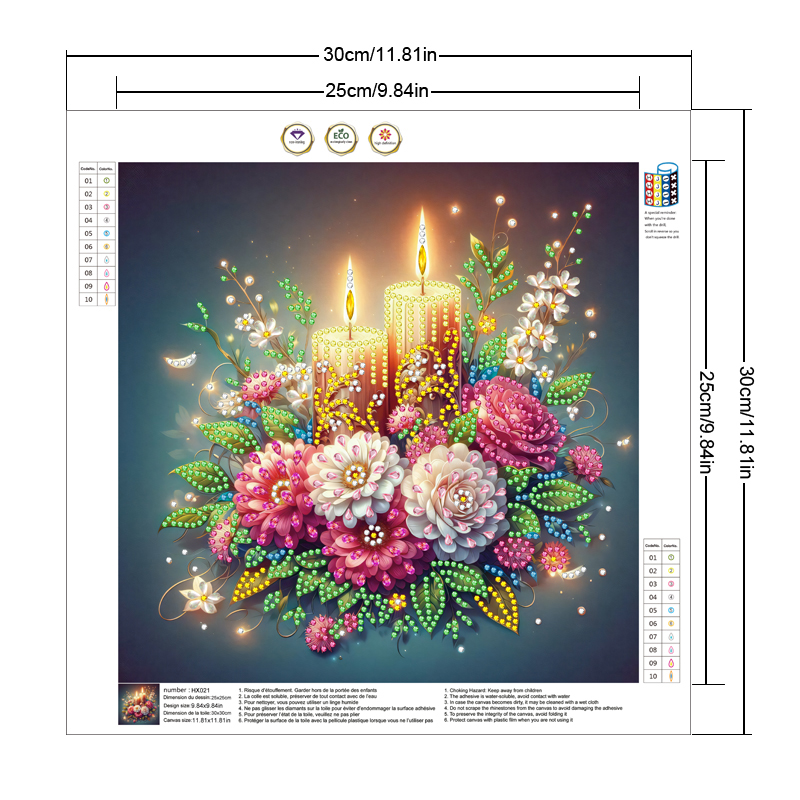 Kit de pintura de diamante 5D  - Resin Art Design For Wedding reseña y precio