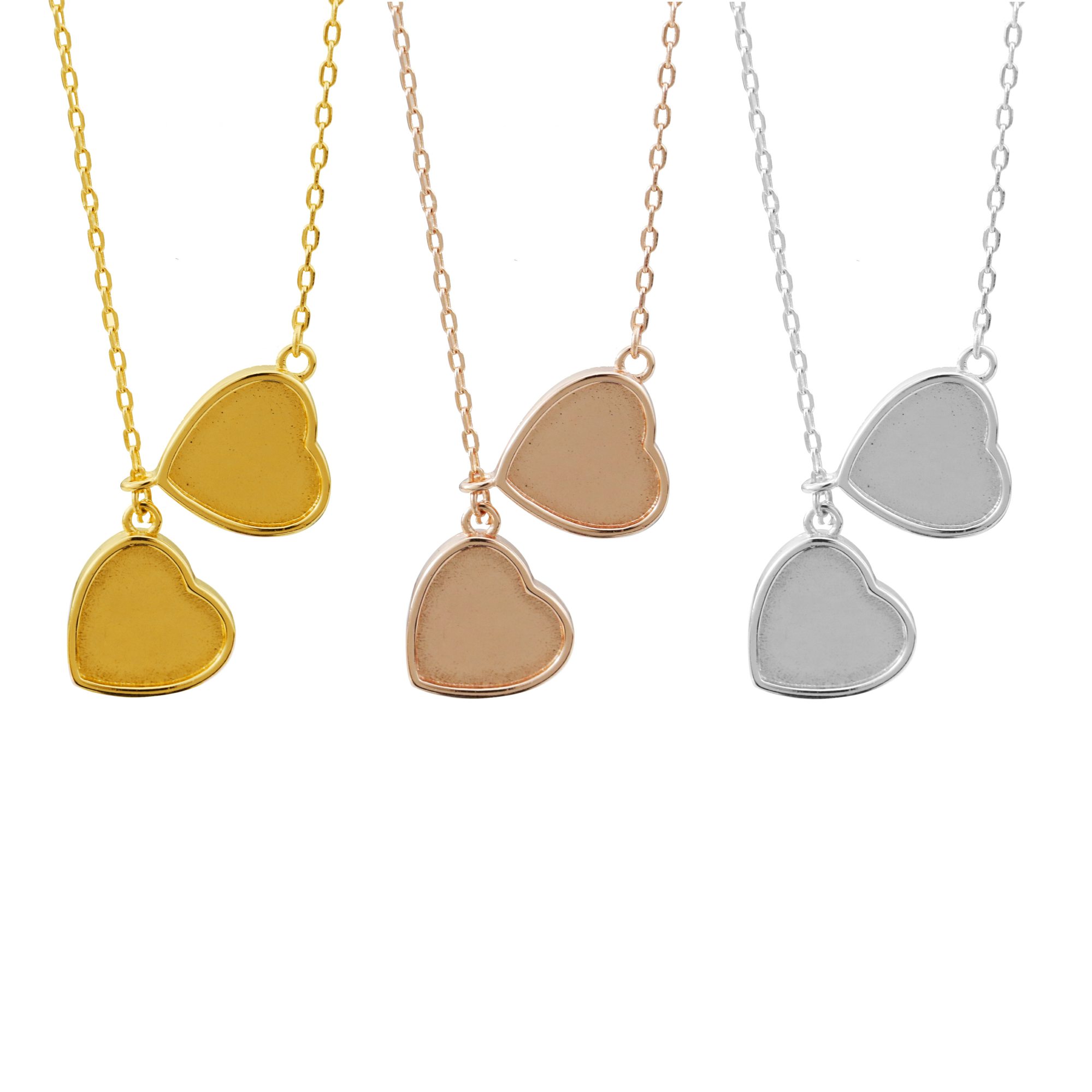 Colgante de Corazón de 10MM pa - Bezels Pendant Resin reseña y precio