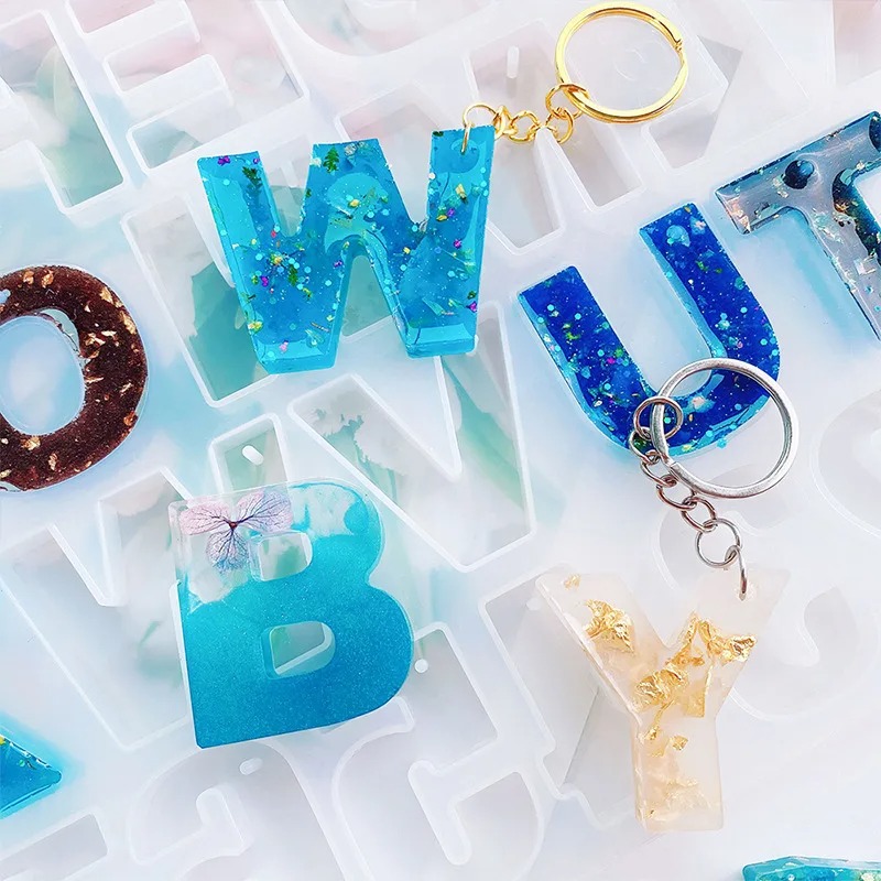Alfabeto resina epoxi molde de - Resin Art Letters reseña y precio