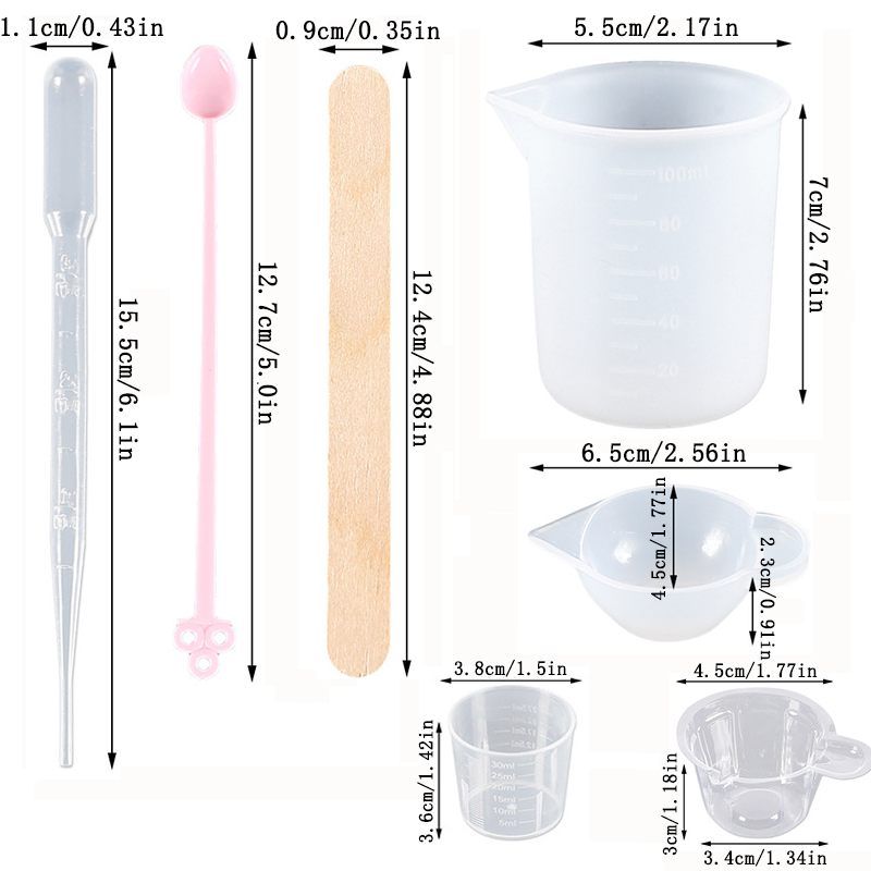 Kit de Herramientas para Molde - Resin Art Kit For Beginners reseña y precio