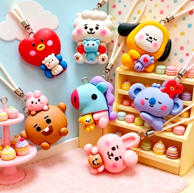 7 piezas de dijes de resina BT - Resin Art Engagement reseña y precio