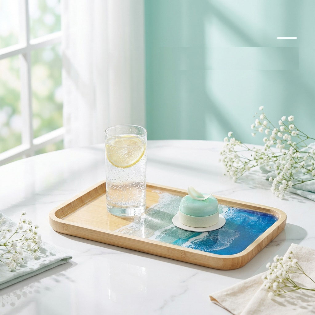 Bandeja Decorativa de Resina E - Resin Art Kitchen reseña y precio