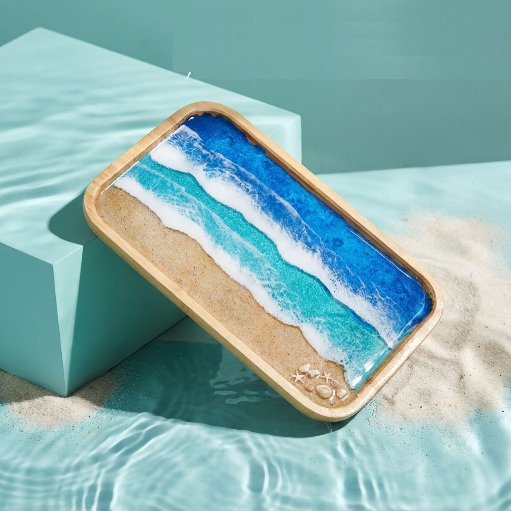 Bandeja Decorativa de Resina E - Resin Art Kitchen reseña y precio