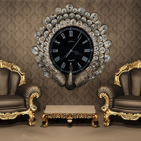 Reloj de pared decorativo vint - Resin Art Clock reseña y precio