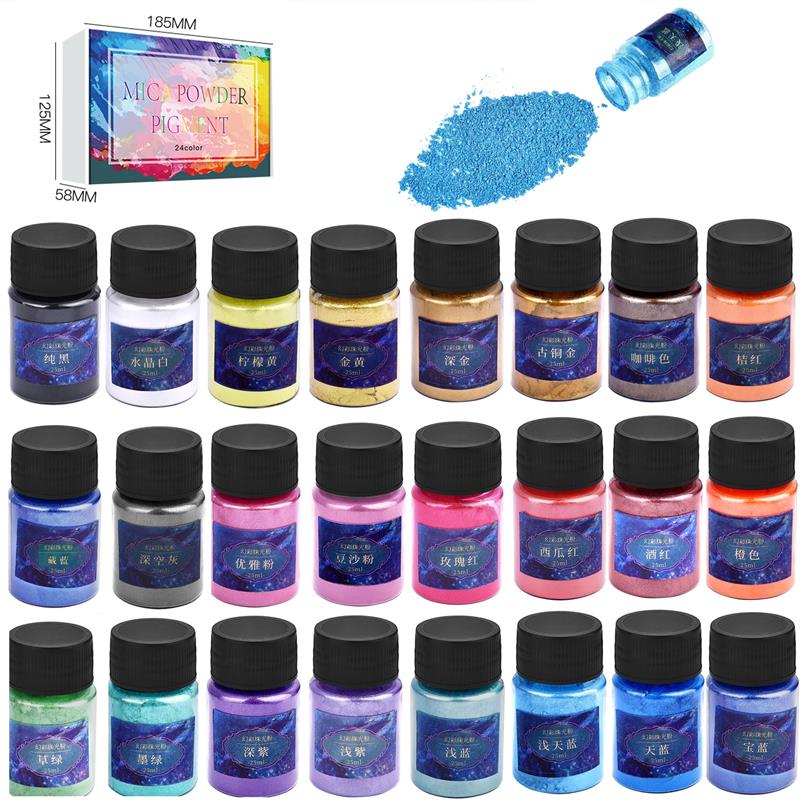 Tinte de resina epoxi en polvo - Pearl Powder Resin reseña y precio