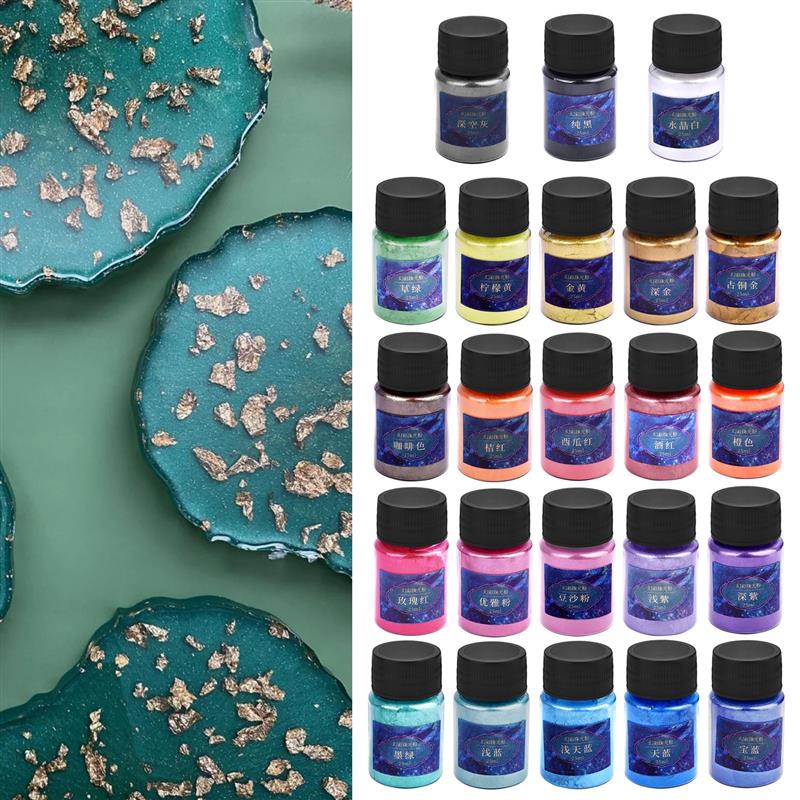 Tinte de resina epoxi en polvo - Pearl Powder Resin reseña y precio