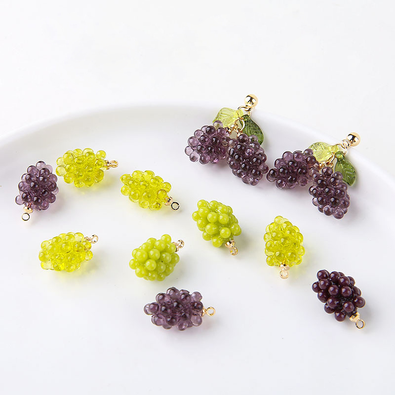 6 piezas de dijes de resina de - Resin Art Engagement reseña y precio