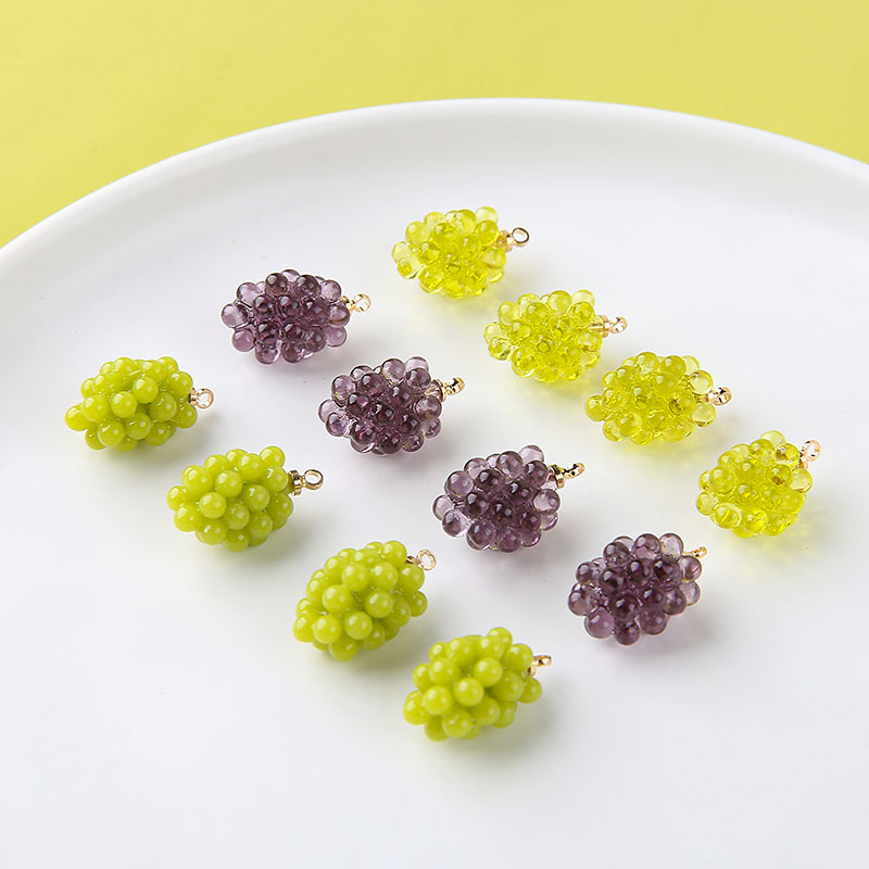 6 piezas de dijes de resina de - Resin Art Engagement reseña y precio