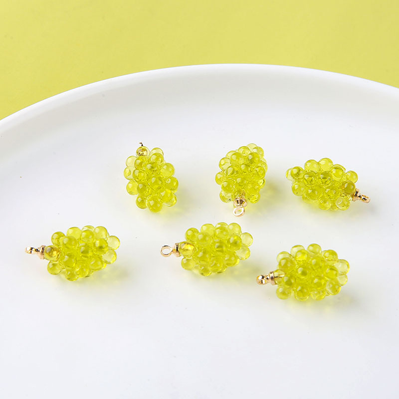 6 piezas de dijes de resina de - Resin Art Engagement reseña y precio