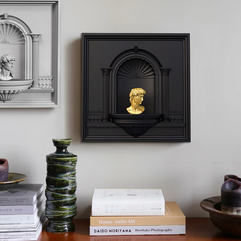 ‌ Arte de pared vintage francé - Resin Art Clock reseña y precio