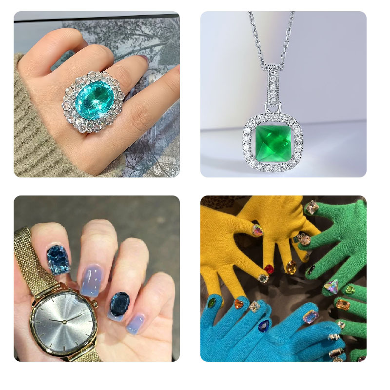 DIY cubo anillo collar pulsera - Resin Art Letters reseña y precio
